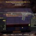 Bloodied Combat Rifle (+50% VATS hit chance, 90% reduced weight)