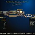 Two Shot Laser Rifle (25% faster fire rate/25% less AP cost)