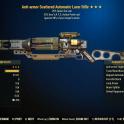 Anti-armor Laser Rifle (25% faster fire rate/25% less AP cost)