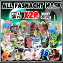 FASNACHT MASKS ALL RARE MASKS X20  [Fast Delivery]