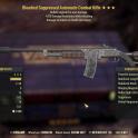 Bloodied Explosive Combat Rifle (+250 resist WR)