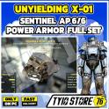 Unyielding Sentinel X-01 Power Armor Set 6/6 ap