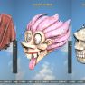 Fasnacht 2022 rare mask bundle [Fiend + Loon + Hag] - image