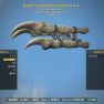 Bloodied Deathclaw Gauntlet (40% Faster Swing Speed, +1 Strength) - image