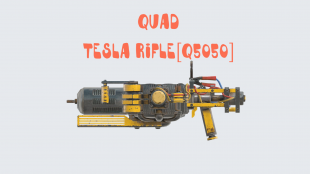 ⭐[PC] [Q5050] Quad Tesla Rifle (Critical shots do +50% damage・Breaks 50% slower)⭐ - image