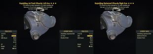 [PC] Unyielding Sentinel Ultracite Power Armor Set (5/5 AP refresh) with Left Arm Jet Pack - image