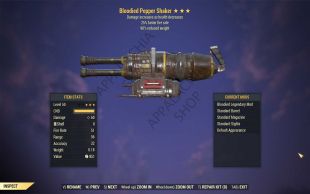 Bloodied Pepper Shaker (25% faster fire rate, 90% reduced weight) - image