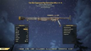 Two Shot Pipe Bolt-Action (+50% VATS hit chance, VATS crit fills 15% faster) - image
