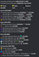 Hypixel skyblock ISLAND/PROFILE ( Networth : 1.05B )( All UNSOULBOUND / No Ban Risk! GUARANTEED ) - image