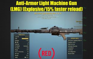 Anti-Armor Light Machine Gun (LMG) (Explosive/15% faster reload) - image