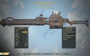 Quad Railway (+50% critical damage, VATS crit fills 15% faster) - image