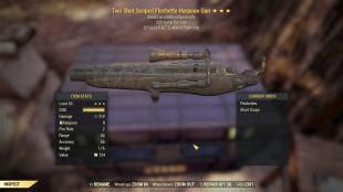 Two Shot Harpoon Gun (25% faster fire rate, 25% less VATS AP cost) - image