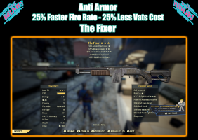 Anti Armor - Fixer - 25% Faster Fire Rate - 25% Less Vats Cost - image