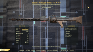 Vampire's Explosive Machine Gun [LMG] 90% Reduced Weight - image