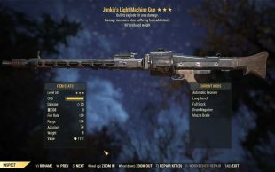 Junkie's Explosive Light Machine Gun (LMG) (90% reduced weight) - image