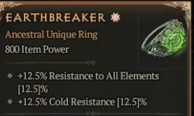 800 IP 1GA Earthbreaker - random stats - Season 9 - image