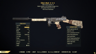 [PC] Quad Explosive Elder's Mark (25% less VATS AP cost) - image