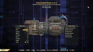 Furious 25% Faster Fire Rate Gatling Plasma 90% Reduced Weight - image