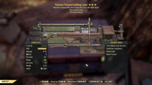 Furious Gatling Laser (25% faster fire rate, 15% faster reload) - image
