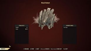 Wood Helmet - image