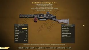 Bloodied Gauss Shotgun (+50% critical damage, VATS crit fills 15% faster)[FULL MODS] - image