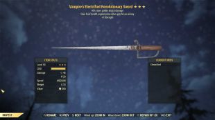Vampire's Revolutionary Sword (+40% damage PA, +1 Strength) - image