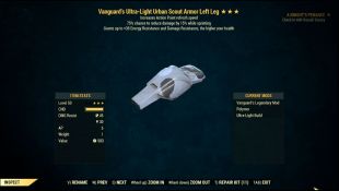 Vanguard's Cavalier Scout Armor (AP Refresh) 5/5 Full Set - image