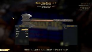 Bloodied 40% faster swing speed -90% reduced weight Grognak's Axe - image