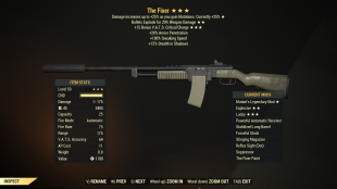 Mutant's Explosive The Fixer (+15 Bonus VATS Critical Charge) - image