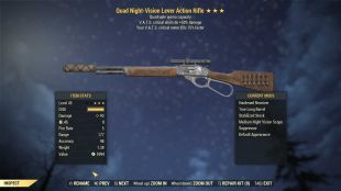 Quad Lever Action Rifle (+50% critical damage, VATS crit fills 15% faster) - image