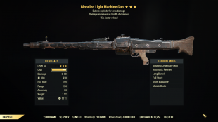 [PC] Bloodied Explosive Light Machine Gun (15% faster reload) - image