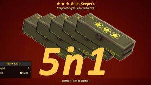 x5 Arms Keeper's Legendary Mod 5in1 Bundle - image