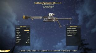 Quad Pipe Revolver (+25% damage WA, 90% reduced weight) - image