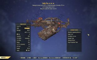 Bloodied Holy Fire (25% faster fire rate, Breaks 50% slower) - image