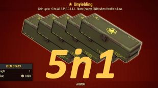 x5 Unyielding Legendary Mod 5in1 Bundle - image