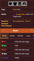 Crimson Armor Set, Almost better than full shadow!!! [Read description for more info!] - image