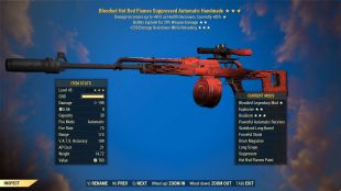 Bloodied Explosive Handmade Hot Rod Flames (+250 Damage Resistance While Reloading) - image