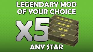 [XBOX] 5 Legendary Mods Of Your Choice (Any Star) - image