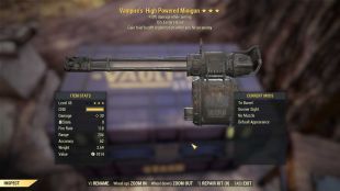 Vampire's Minigun (+25% damage WA, 15% faster reload) - image