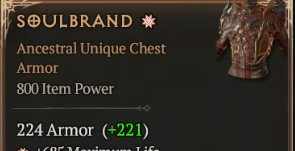 800 IP 1GA Soulbrand - random stats - Season 9 - image
