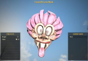 Fasnacht loon mask - image