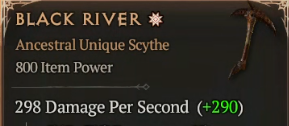 800 IP 1GA Black River - random stats - Season 9 - image