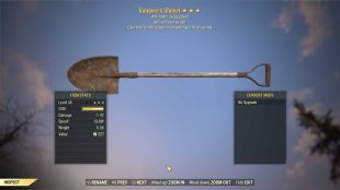 Vampire's Shovel (40% Faster Swing Speed, 90% reduced weight) - image