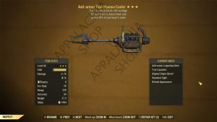 Anti-Armor Plasma Caster (+50% critical damage, 25% less VATS AP cost) - image