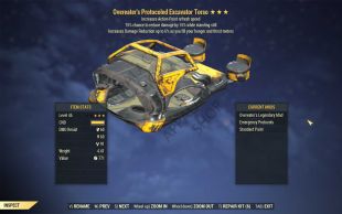 Overeater's Sentinel Excavator SET (5/5 FULL AP REFRESH, FULL MODS) - image