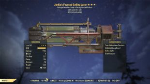 Junkie's Gatling Laser (25% faster fire rate, 90% reduced weight) - image