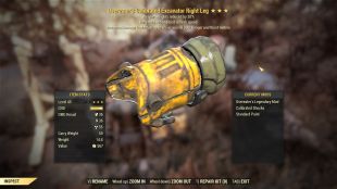 Overeater's Weapon Weight Reduction Excavator Power Armor [5/5 AP Refresh] Full Set + Jetpack - image