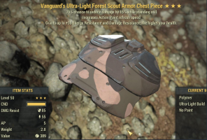 Vanguard's Sentinel Forest Scout Armor Set [-15% damage while standing | Action Point refresh speed] - image