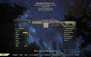 Anti-Armor The Fixer (25% faster fire rate, 25% less VATS AP cost) - image