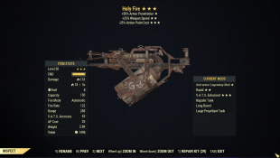 [PC] Anti-armor Holy Fire (+25% Weapon Speed / 25% less VATS AP cost) AA2525 - image